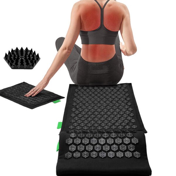 A34b50a15df57437f8157ade477af235f9.jpg Home Acupressure Mat and Pillow Set for Stress Relief
