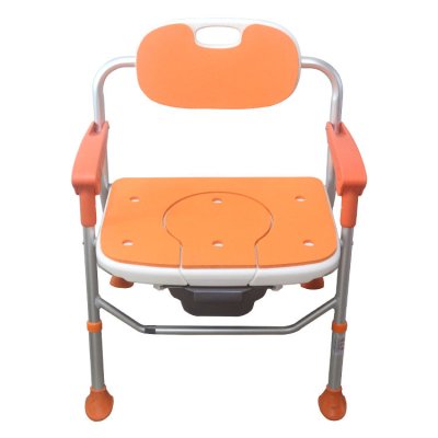 H2df47df4a71d4e66a710b25373b2eb37D.jpg Adjustable Foldable Shower Chair with Non-Slip Seat