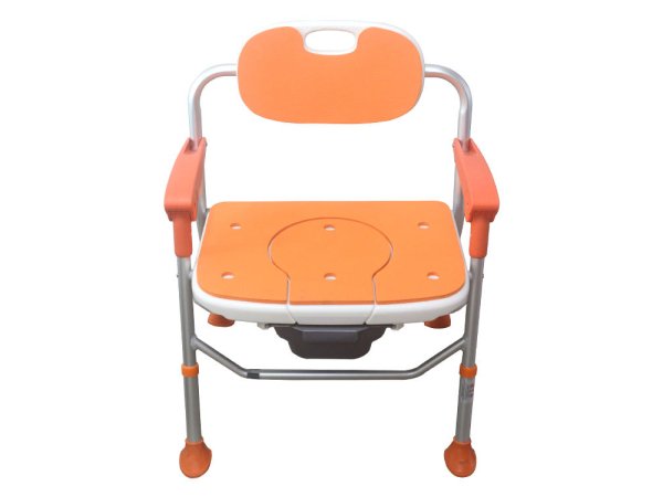 H2df47df4a71d4e66a710b25373b2eb37D.jpg Adjustable Foldable Shower Chair with Non-Slip Seat