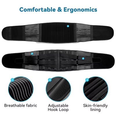 H366a1c80cf0e4e83a0dafc7a291e592cp.png Adjustable Lumbar Support Belt for Back Pain Relief