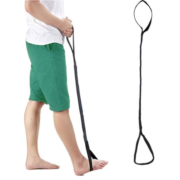 H413ef3efbe544b82a3483a85e26f6b91I.jpg Leg Lifter Strap – Mobility Aid for Elderly & Rehab
