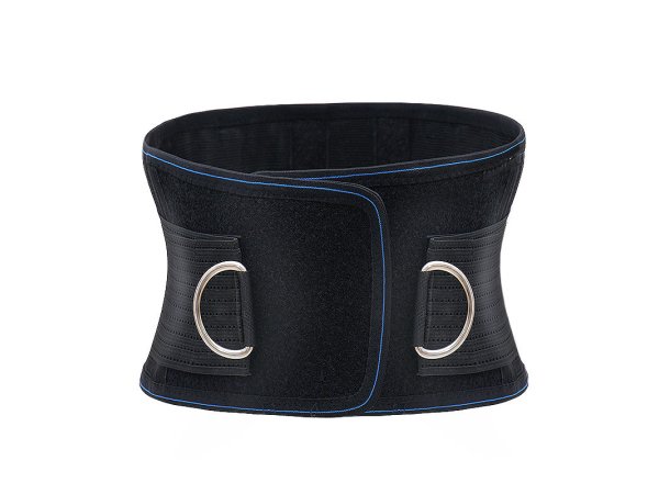 Haa479ba1798a4b5bafd544bba96aec28k.jpg D-Ring Adjustable Medical Lumbar Belt with Pads for Back Support
