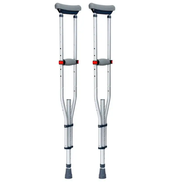 Hb68692c6e0284d71b8c92d8497c2275bh.png ENSU 3-in-1 Adjustable Foldable Underarm Crutch – Aluminum Lightweight