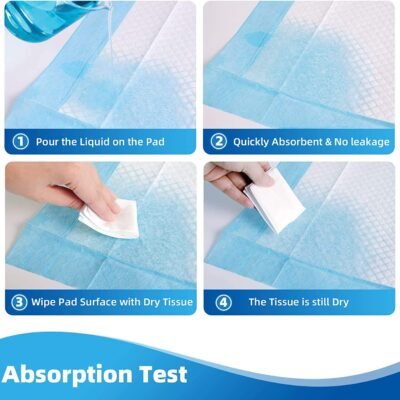 Hf9da9c09effb4babb756bf6cd62e70acC.jpg 5-Layer Disposable Underpads – Adult & Pet Incontinence Bed Pads 1pc