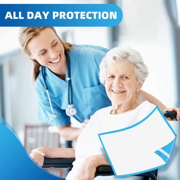 Hff0031465b56447982934e45de26a75bH.jpg 5-Layer Disposable Underpads – Adult & Pet Incontinence Bed Pads 1pc
